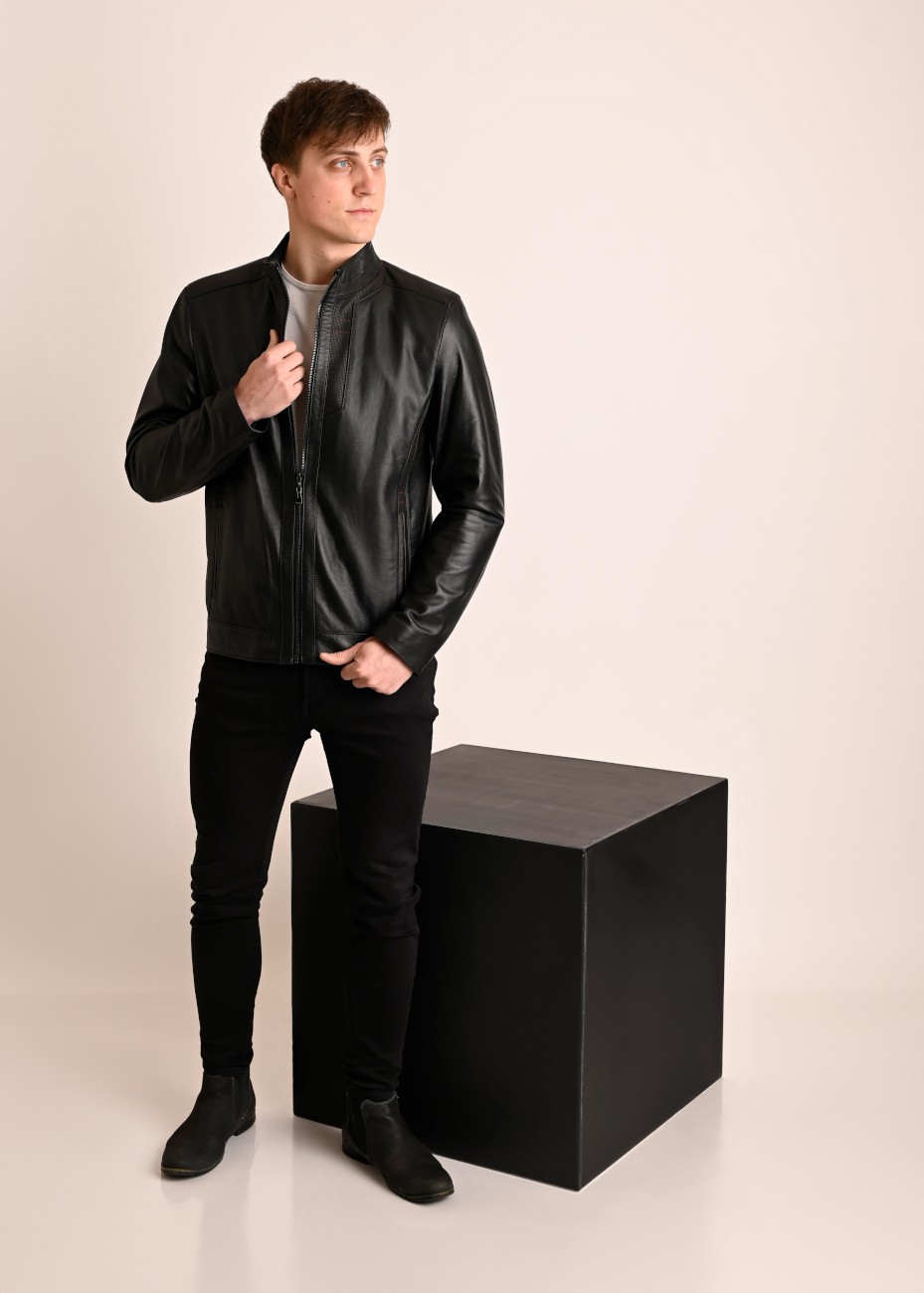 Skórzana kurtka męska Sony...