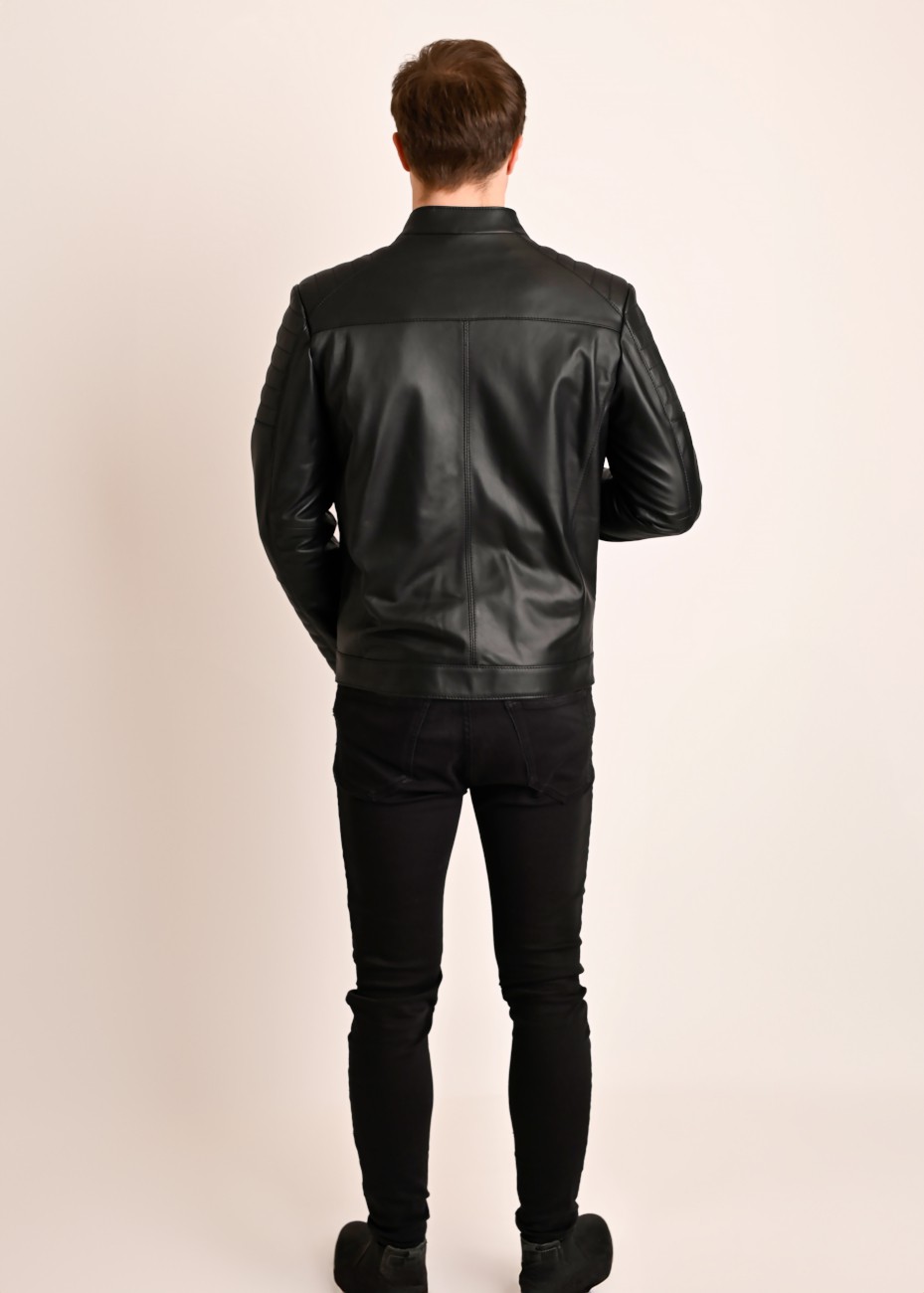 Skórzana kurtka męska Tom...